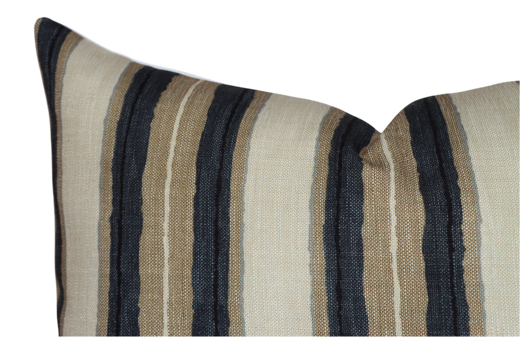 Shoreline Pillow Cover in Pebble, Indoor Outdoor, Kelly Wearstler Textiles