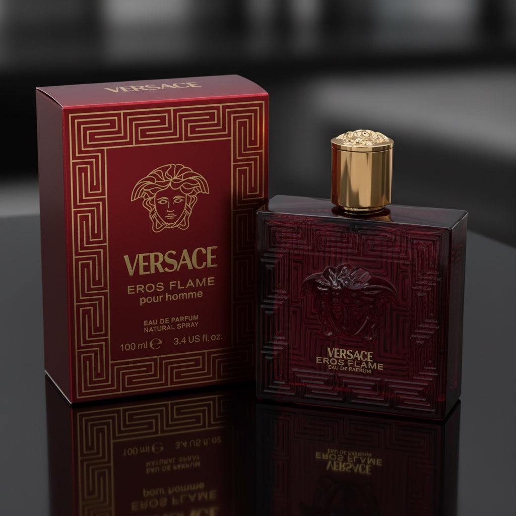 VERSACE EROS FLAME by Versace for Men Eau De Parfum 3.4 oz