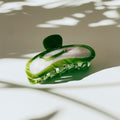 Velvet Claws Hair Clip | Green Snake Hair Claw