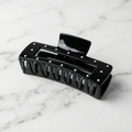Velvet Claws Uptown Lady in Black Dot Hair Clip