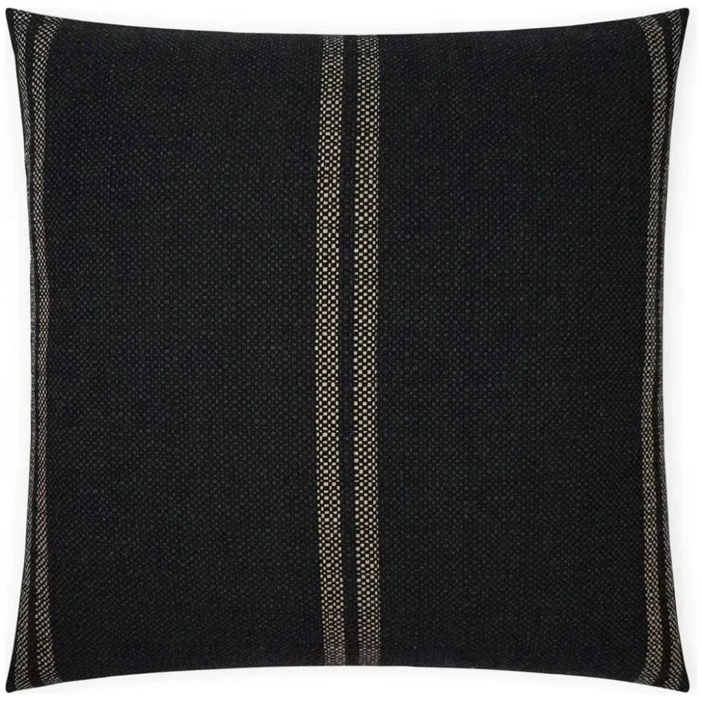 Vendella Black Throw Pillow With Insert