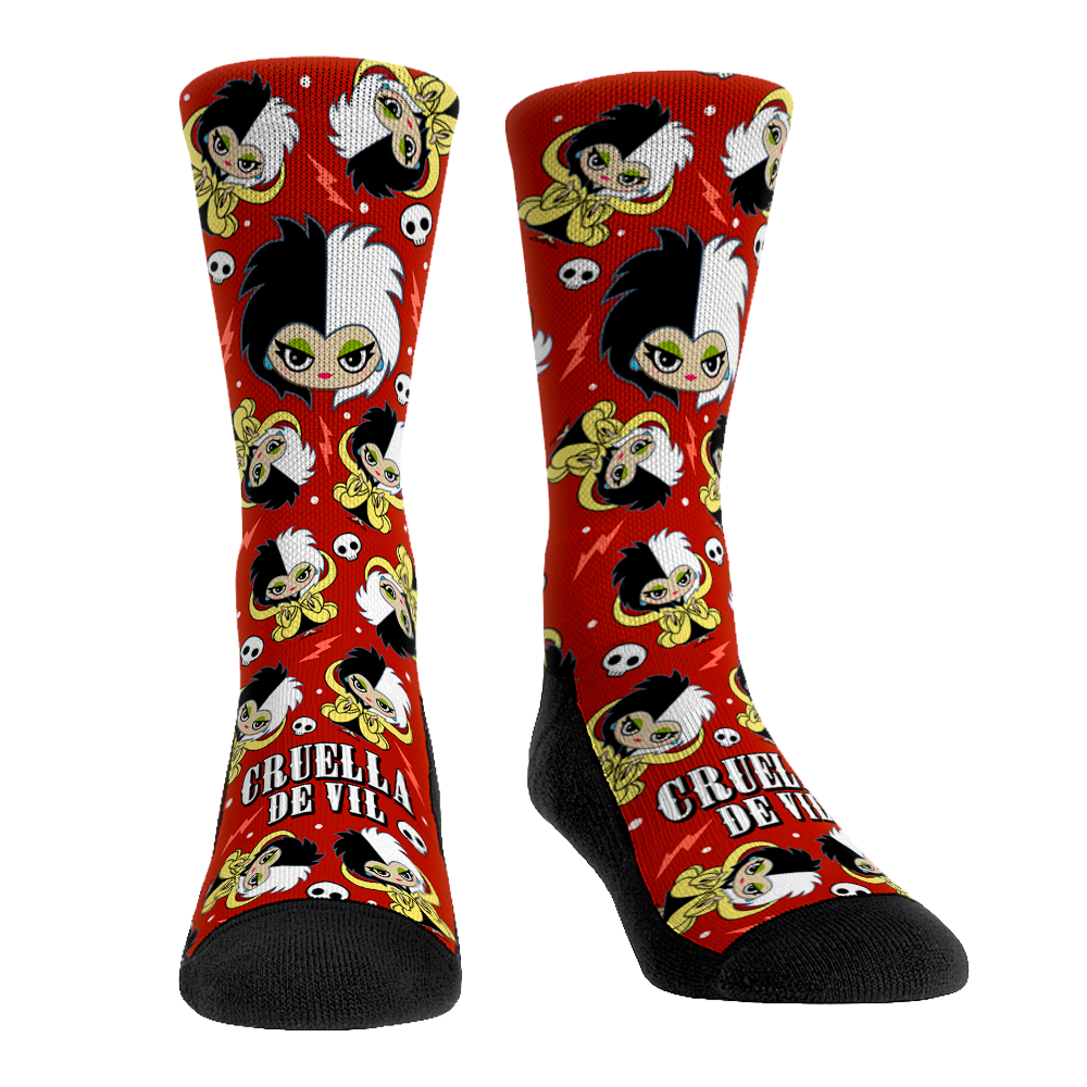 Disney Villains - Cruella  - Chibi All-Over