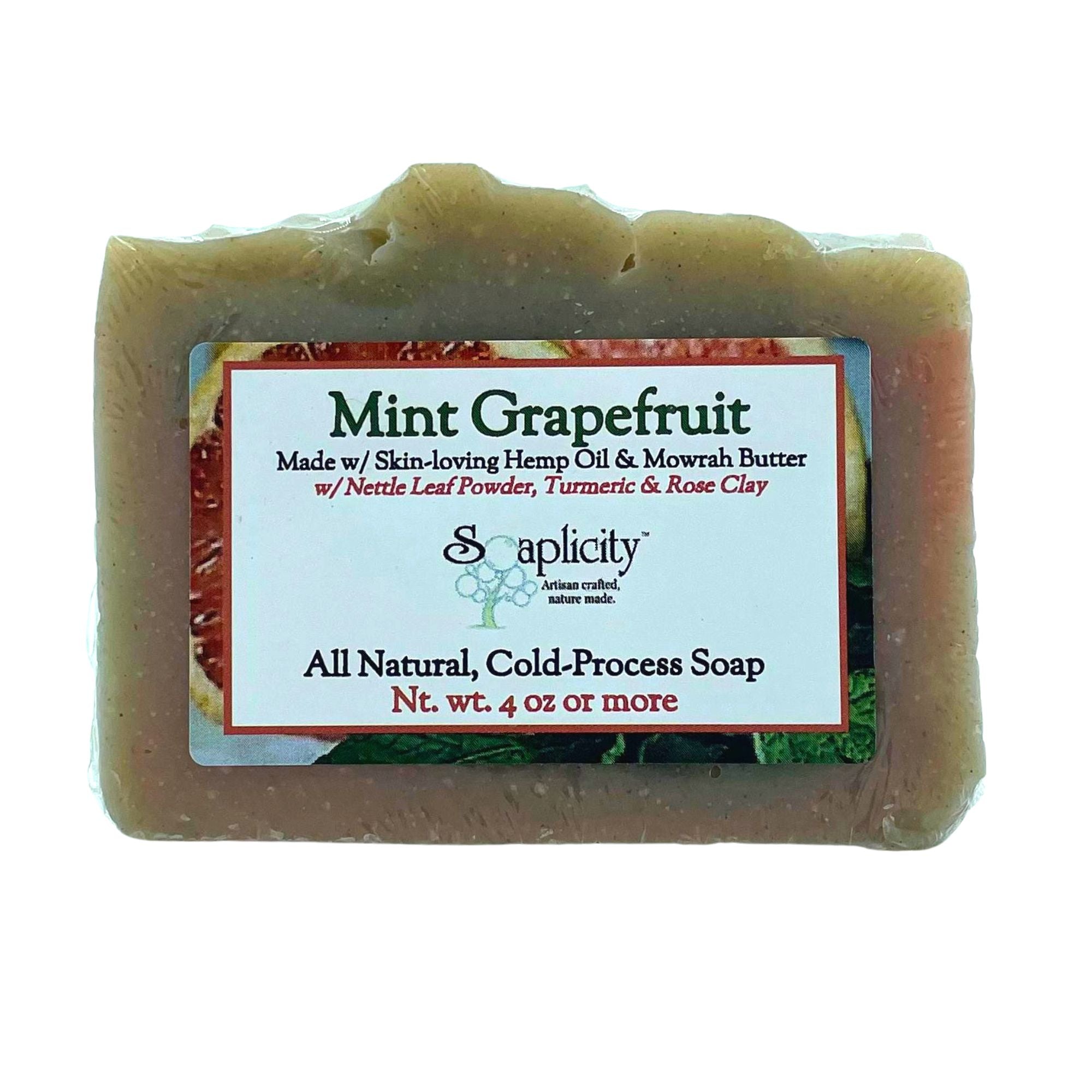 Mint Grapefruit Soap Bar