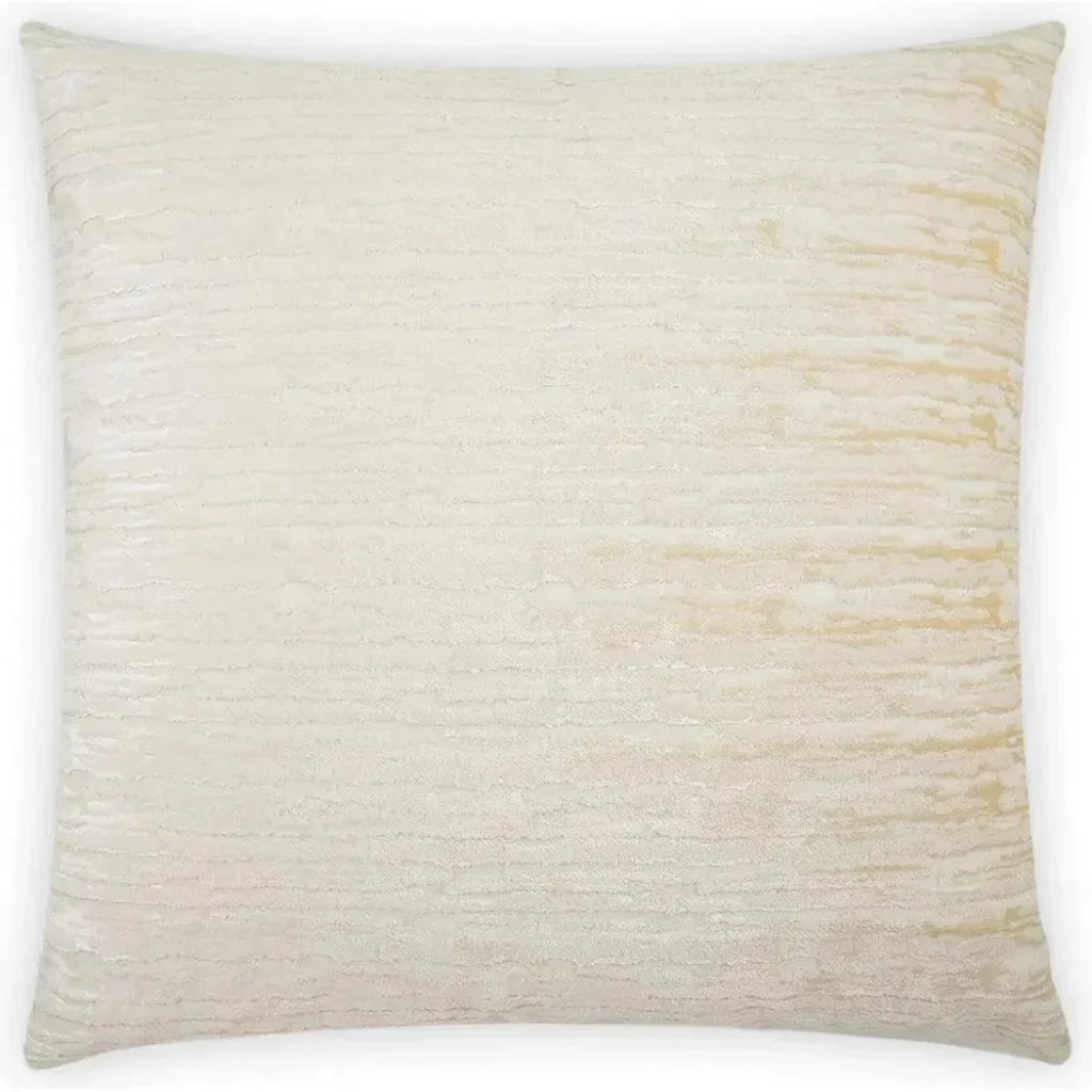 Wake Ivory Throw Pillow With Insert