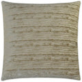 Wake Sand Brown Throw Pillow With Insert