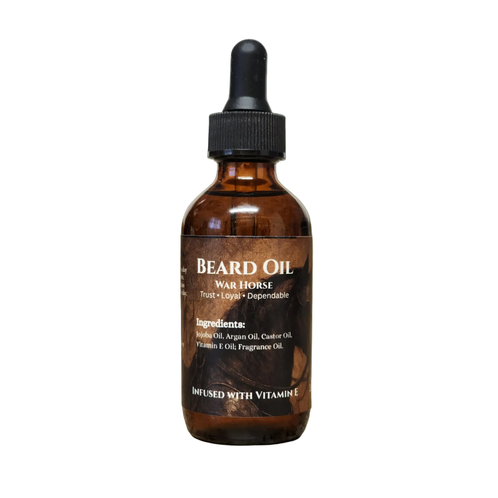 War Horse Beard Oil — Vitamin E Enriched