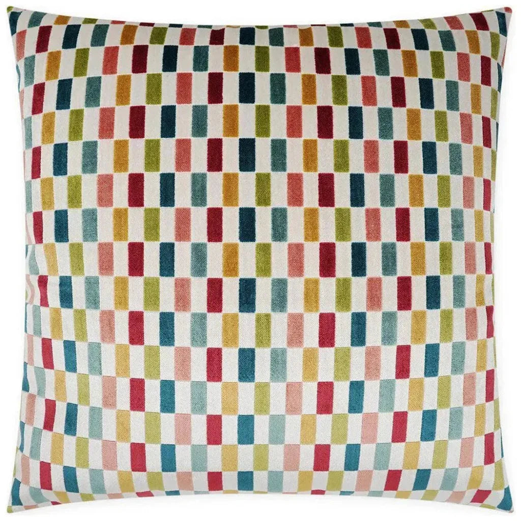 Weekend Carnival Multi Color Throw Pillow Insert