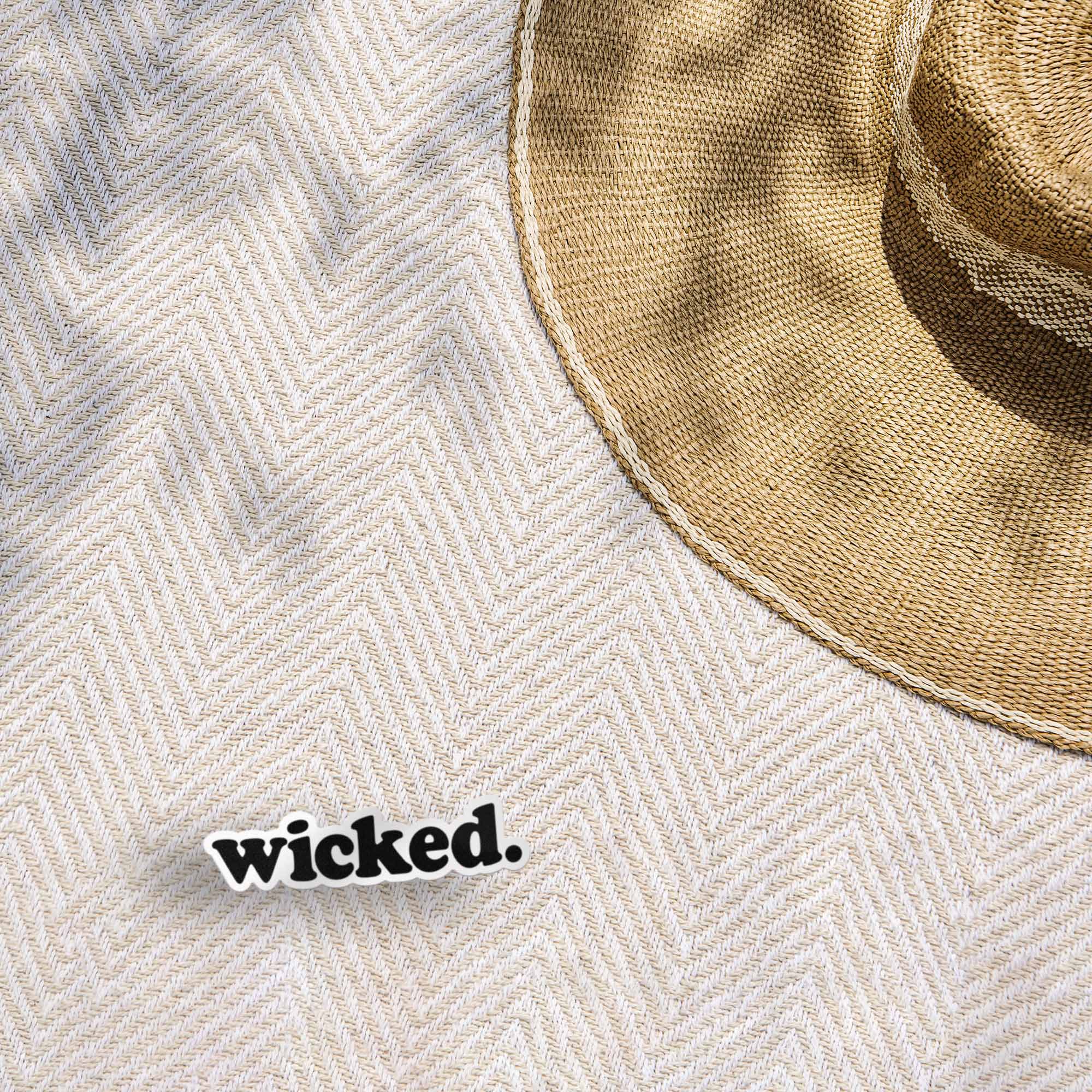 Wicked Sticker - Funny Massachusetts Quote Decal for Water Bottle