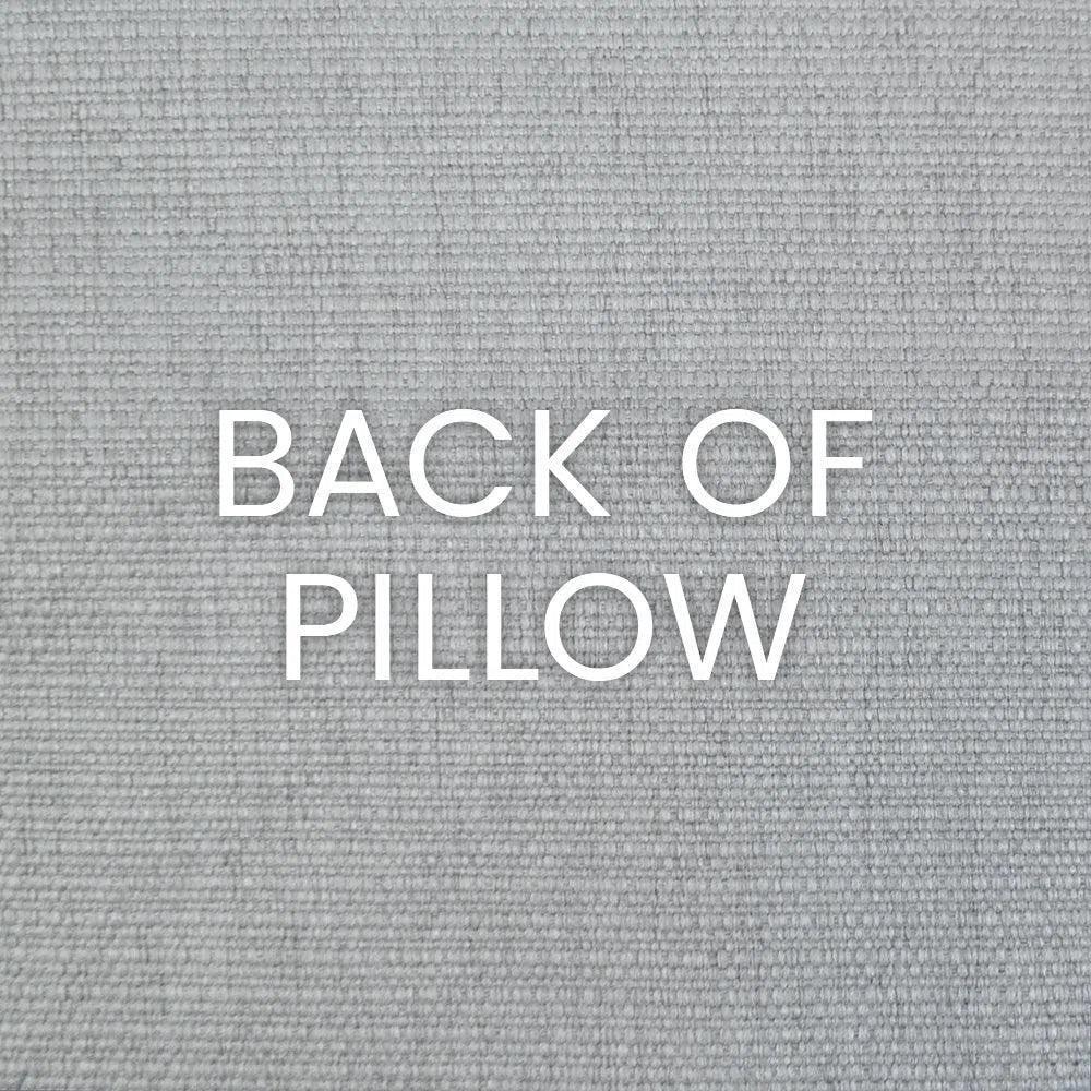 Willow Spa Brown Throw Pillow With Insert