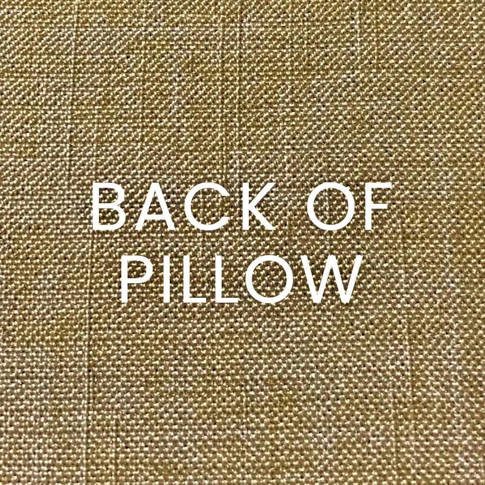 Wow Factor Gilt Brown Throw Pillow Insert