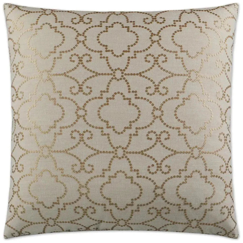 Wow Factor Gilt Brown Throw Pillow Insert