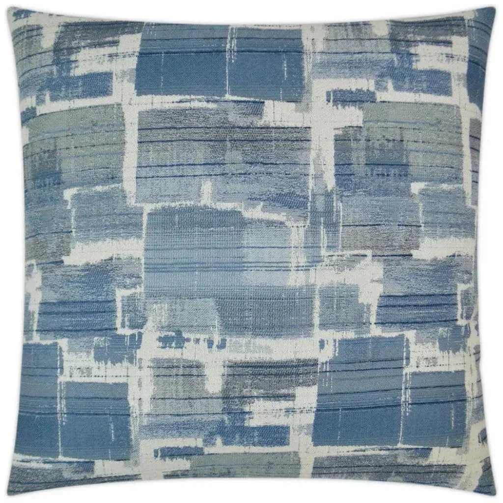 X Factor Indigo Blue Throw Pillow Insert