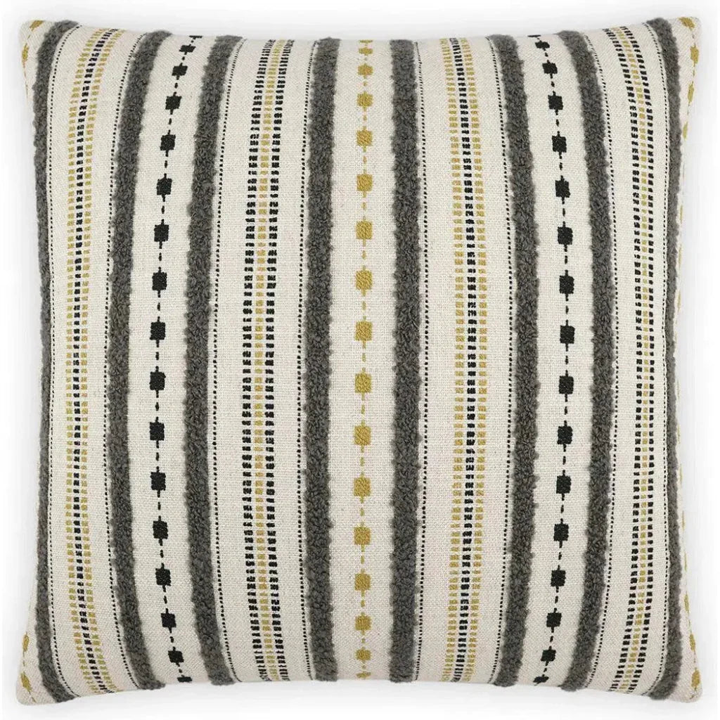 Xuma Grey Throw Pillow With Insert