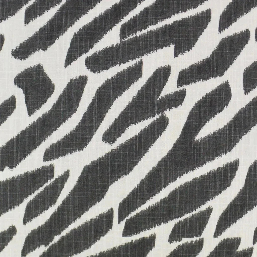 Zany Ink Black Throw Pillow With Insert