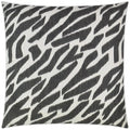Zany Ink Black Throw Pillow With Insert