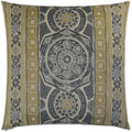 Zara Mineral Brown Throw Pillow With Insert