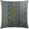 Zara Tide Teal Throw Pillow With Insert