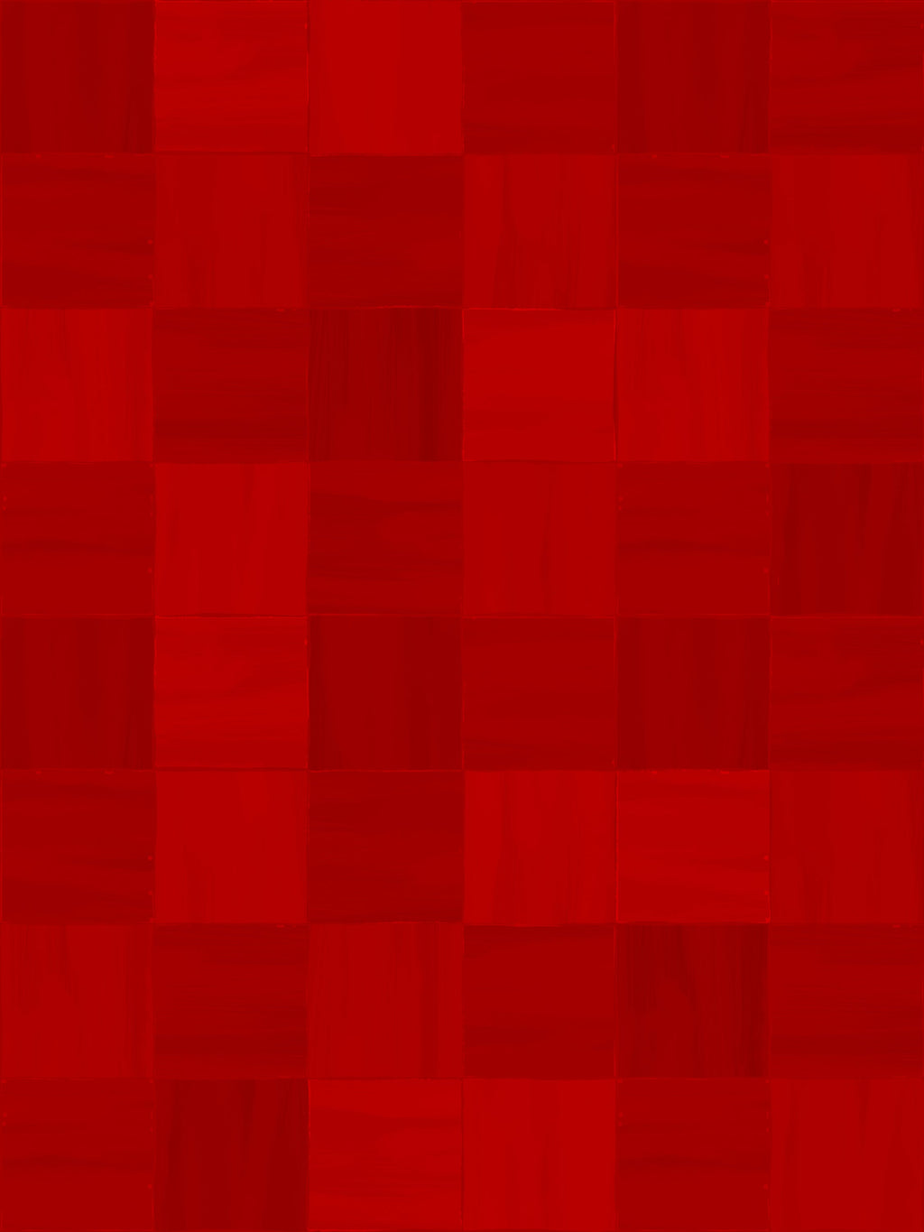 Zellige Wallpaper, red