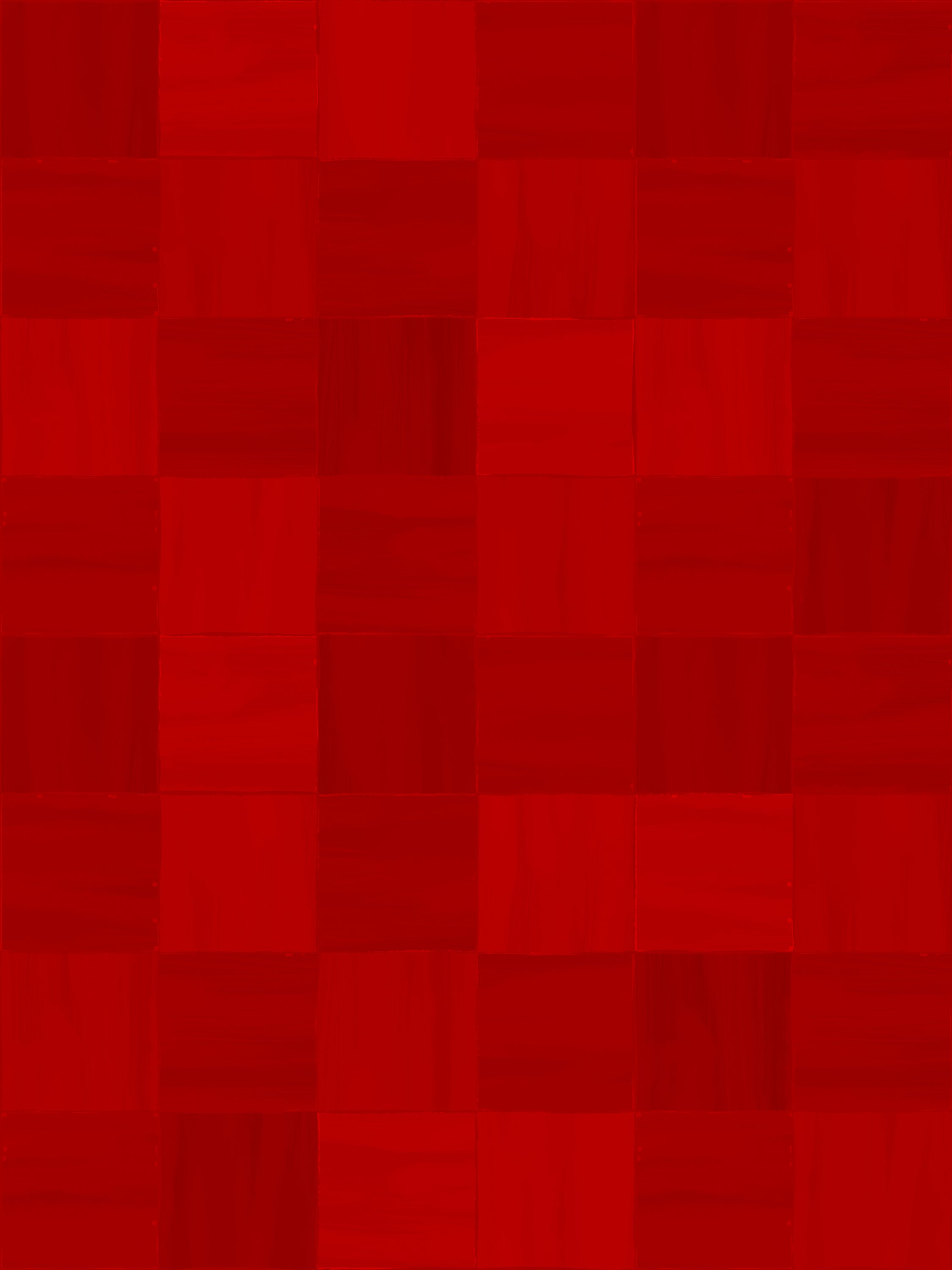 Zellige Wallpaper, red