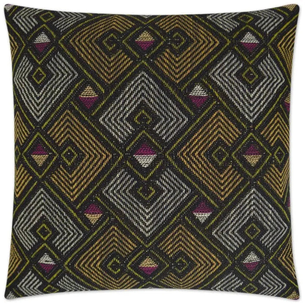 Zozo Multi Color Throw Pillow With Insert