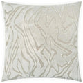 Zuniga Bone White Throw Pillow With Insert