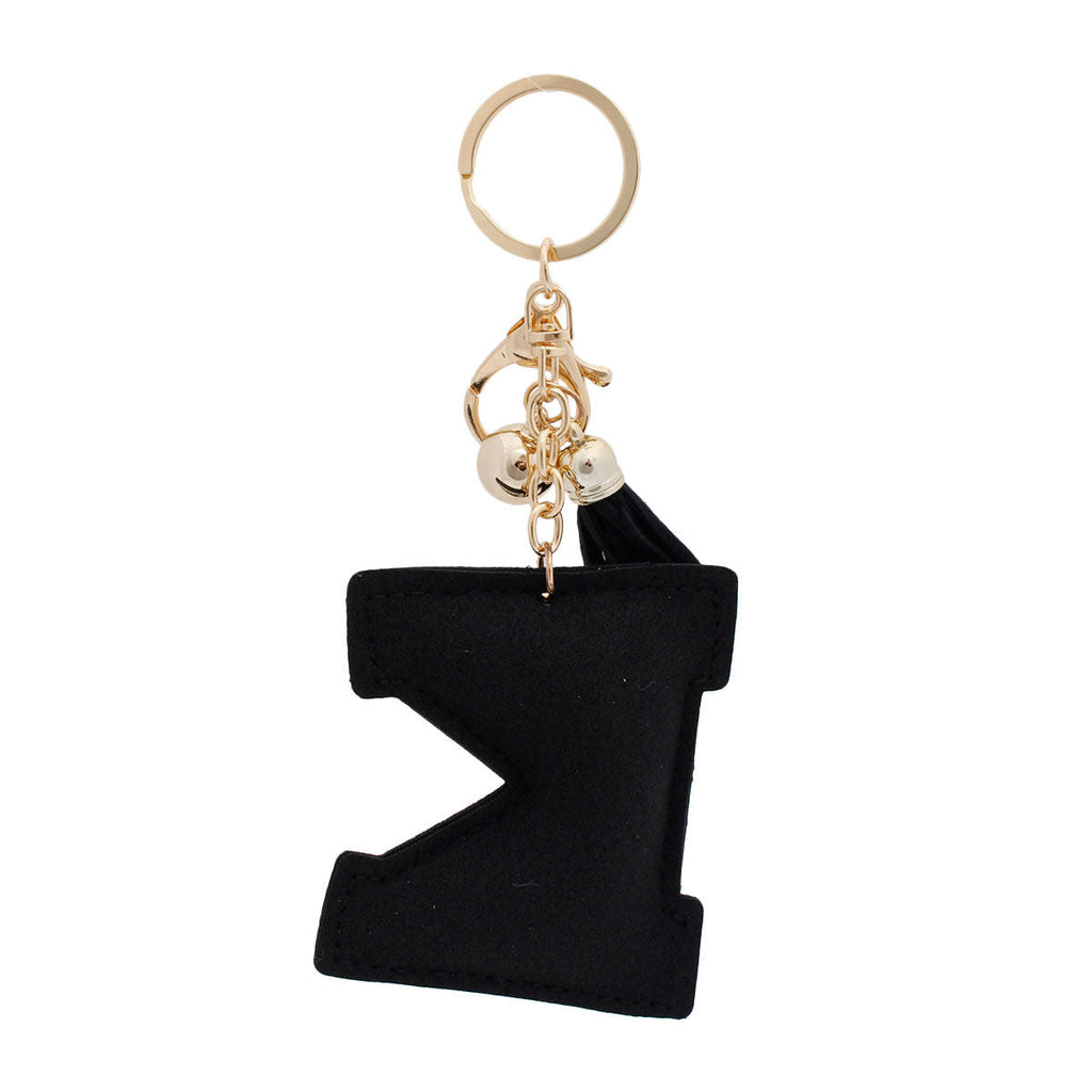 Keychain Bag Charm Black Stylish Accessory