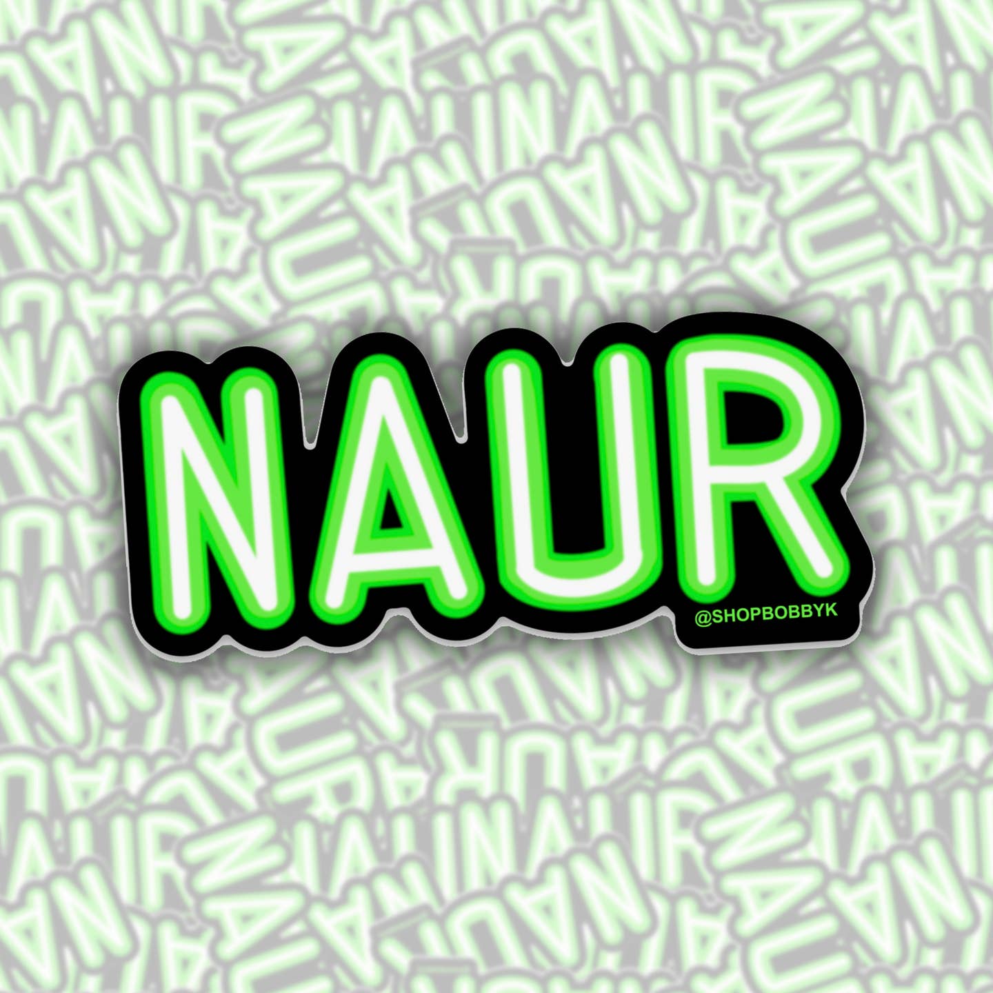 NAUR Sticker
