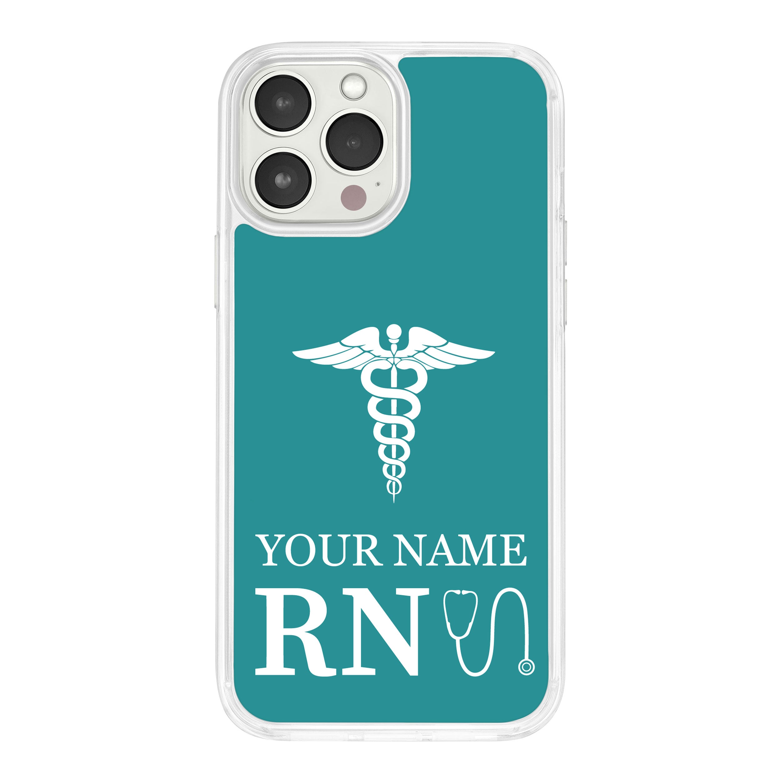 Nurse HD Custom Name iPhone 16 Mag-Safe Phone Case