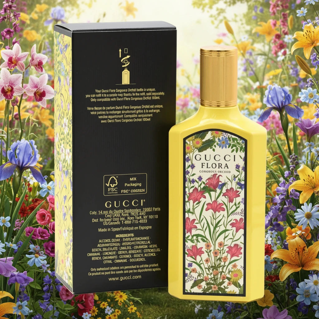 Flora Gorgeous Orchid by Gucci Perfume For Her EDP 3.3 oz