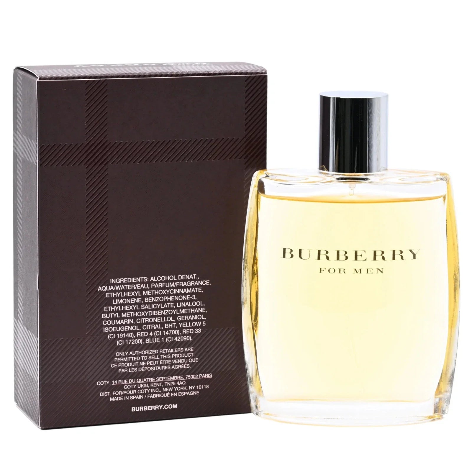 Burberry Classic for Men Eau de Toilette Spray 3.3 oz Cologne