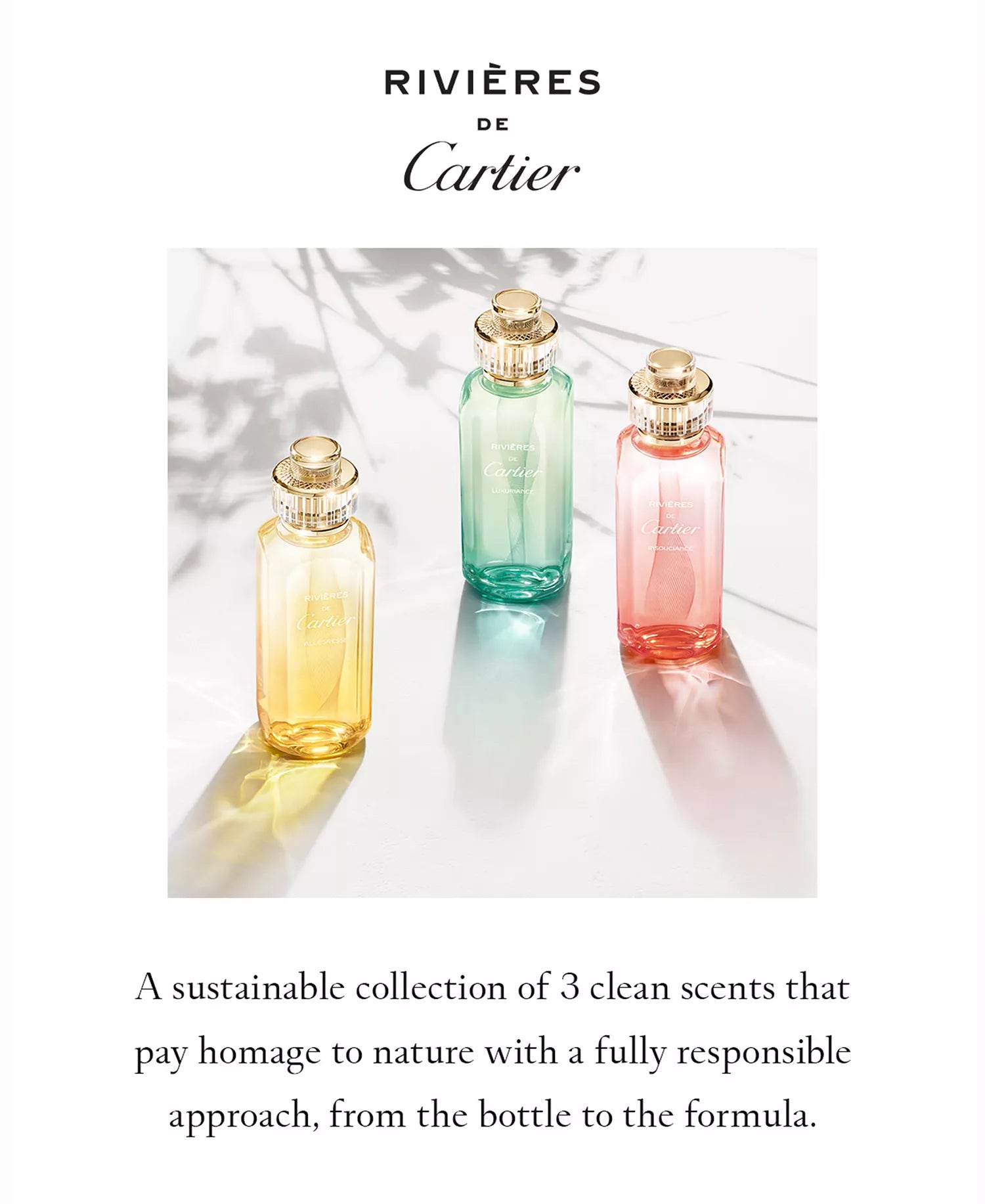 Cartier Rivieres De Cartier Luxuriance Eau de Toilette 3.3 oz