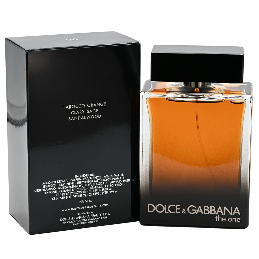 The One by Dolce & Gabbana Eau De Parfum for Men 5.0 oz