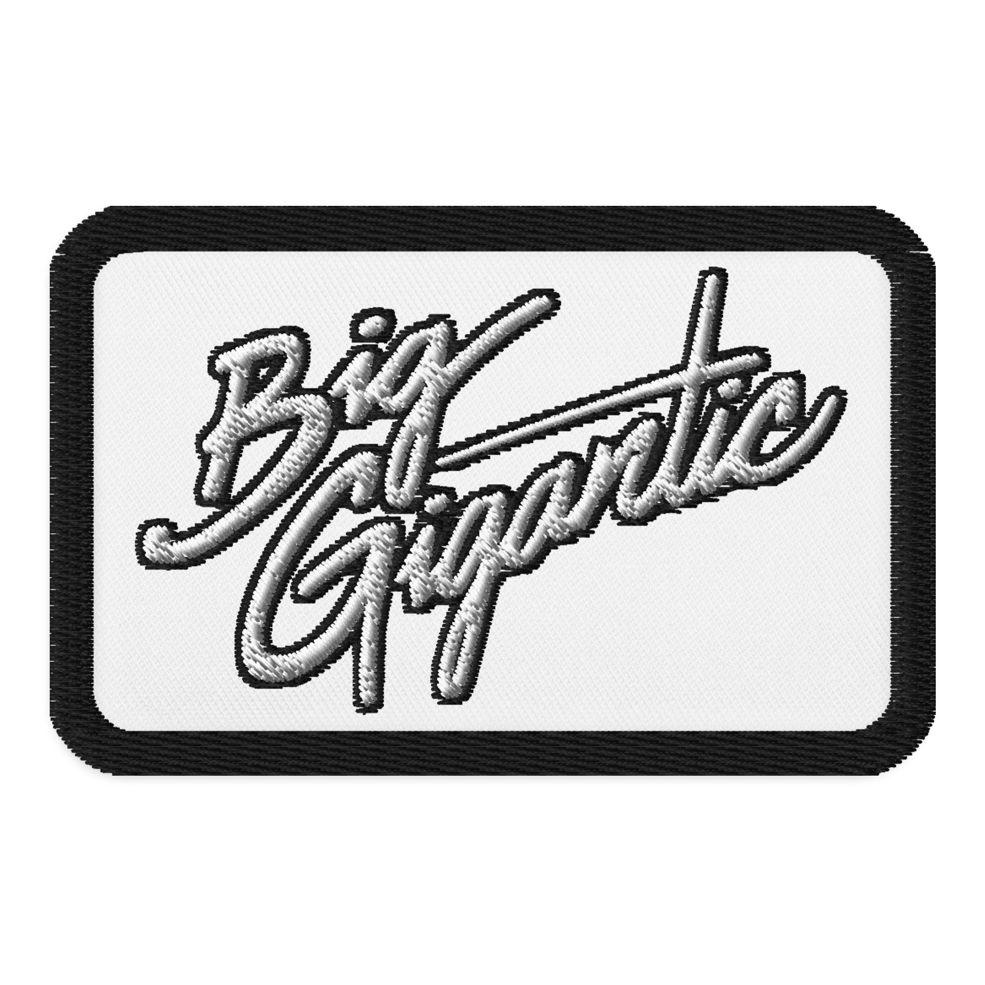 Big Gigantic Embroidered Iron-on Patches