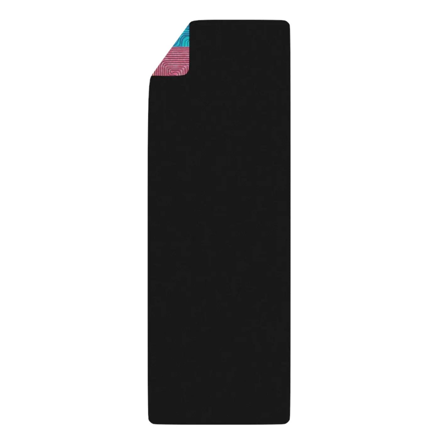Geometric Rubber Yoga Mat - Microfiber Suede - Dipaliz