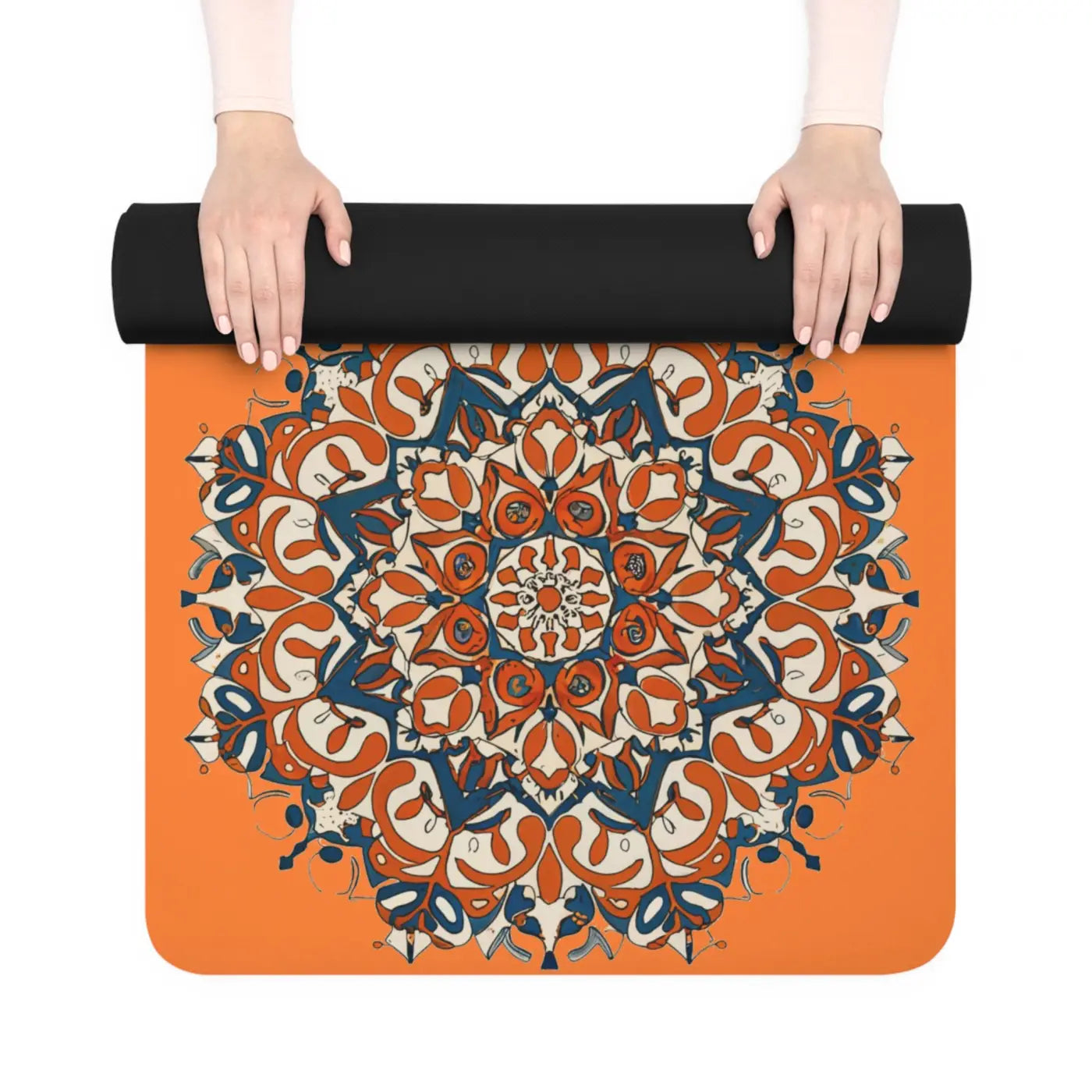 Eco-Friendly Rubber Yoga Mat - Mandala Pattern - Dipaliz