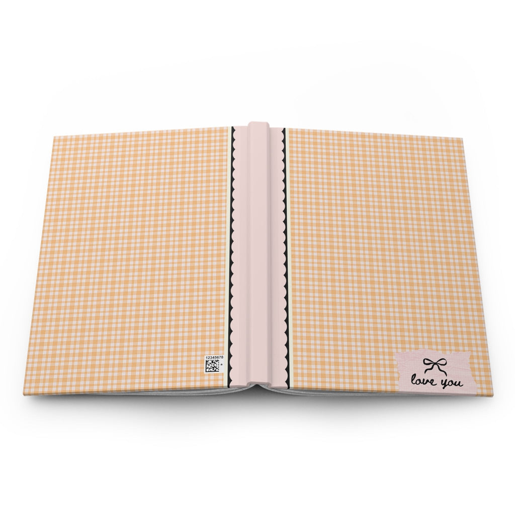 Adorable Love You Notebook: Orange