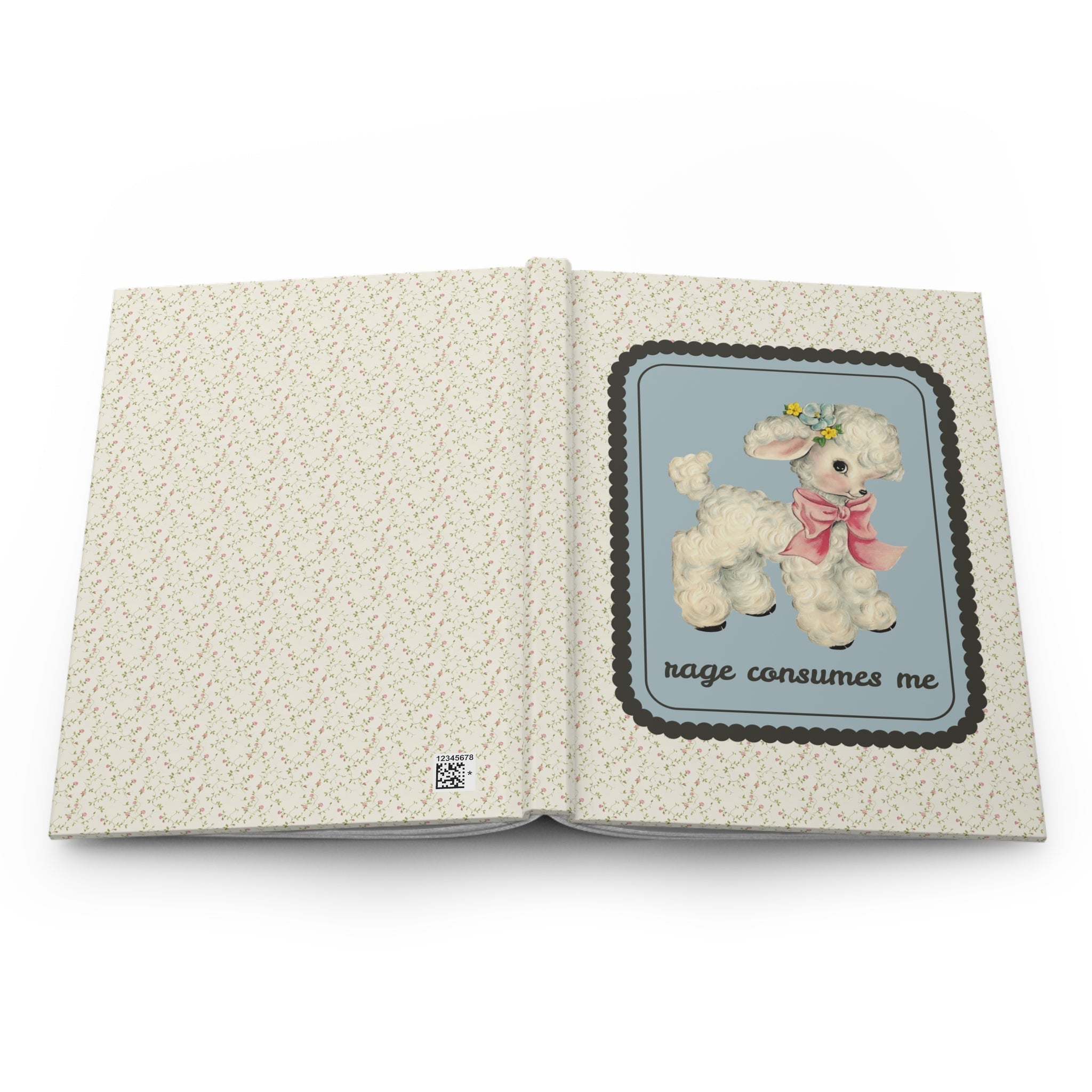 Rage Consumes Me Notebook: Sheep