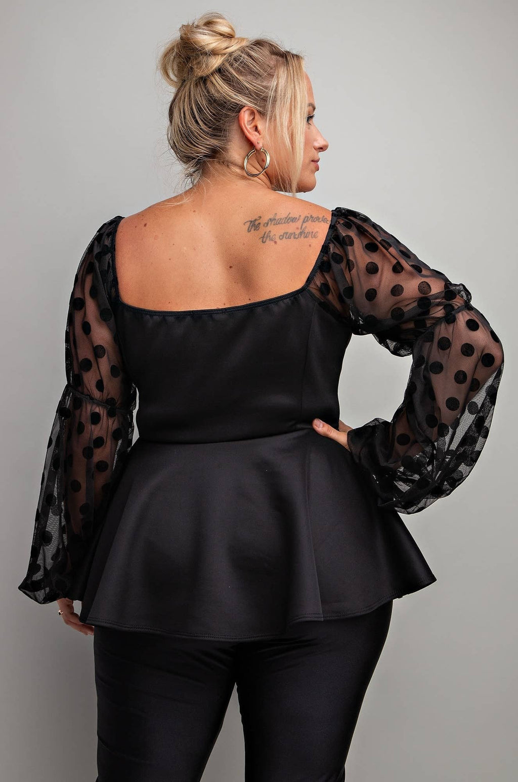 Adriana Peplum Top