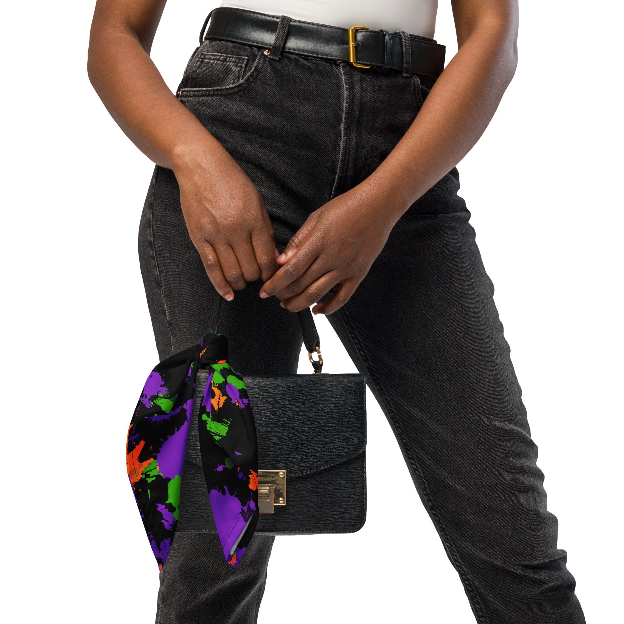 Witch's Paint Splatter Rave Bandana