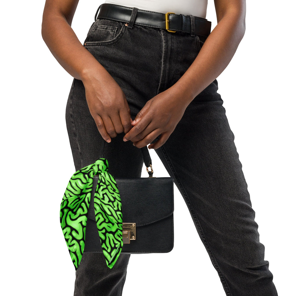Halloween Green Brains Rave Bandana