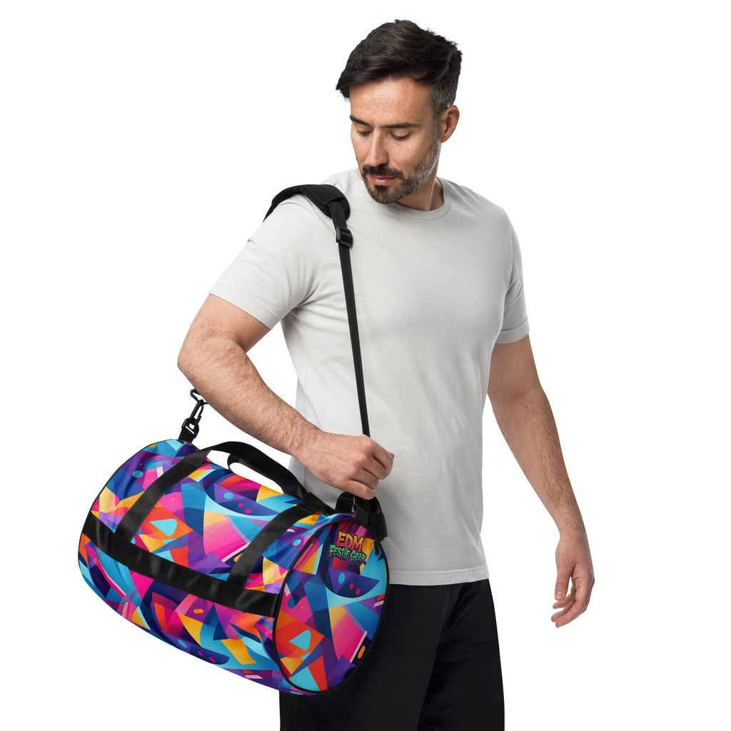 Diffraction Travel bag For EDM Rave Festival Outfit Clothing