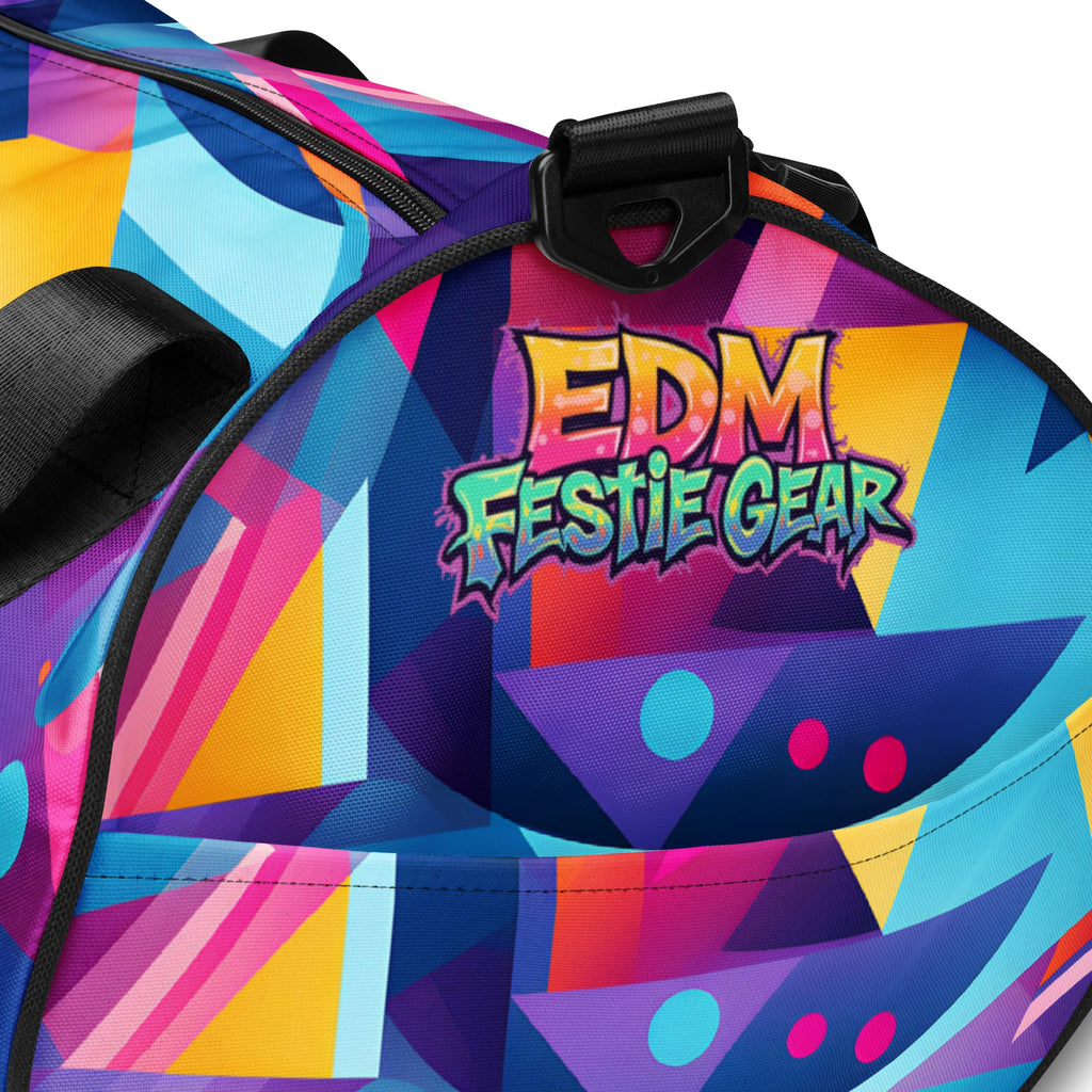 Diffraction Travel bag For EDM Rave Festival Outfit Clothing