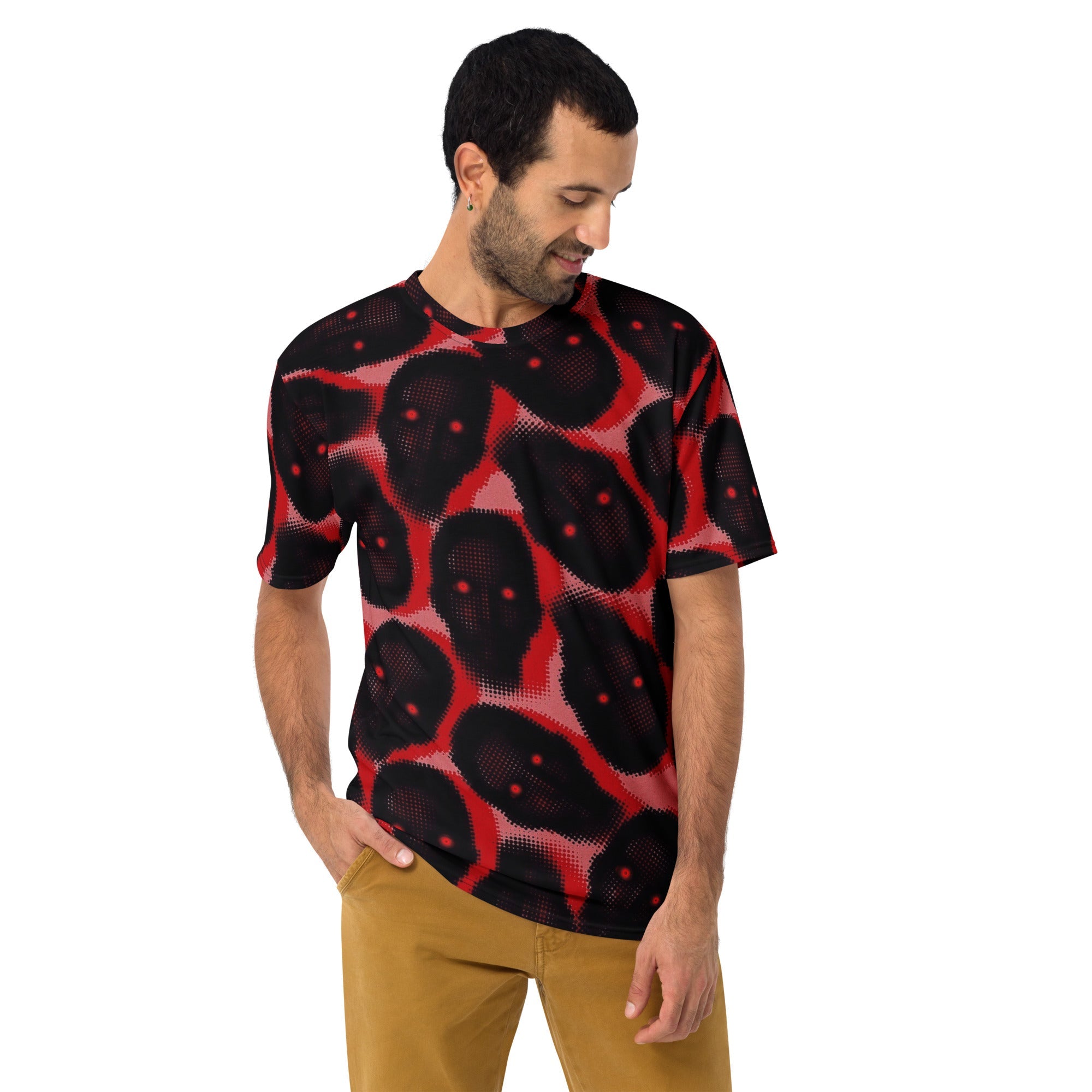 Demon Eyes All Over Print Halloween T-Shirt