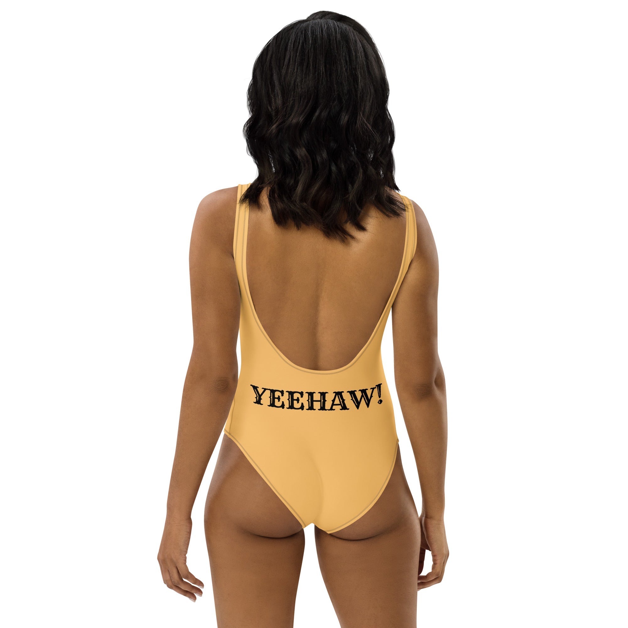 Let's Be Cowgirls One Piece Swim Suit