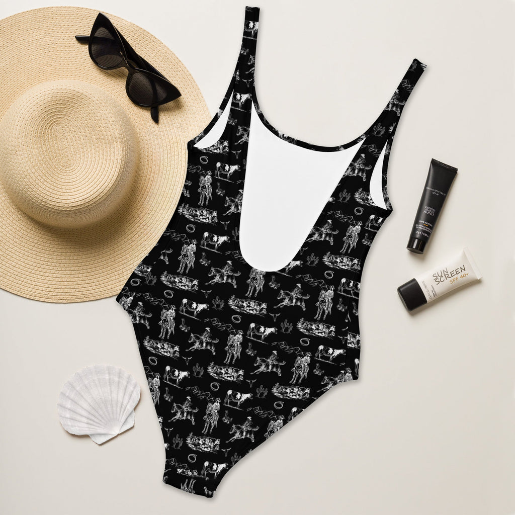 Cowgirls Don’t Cry One-Piece Swimsuit