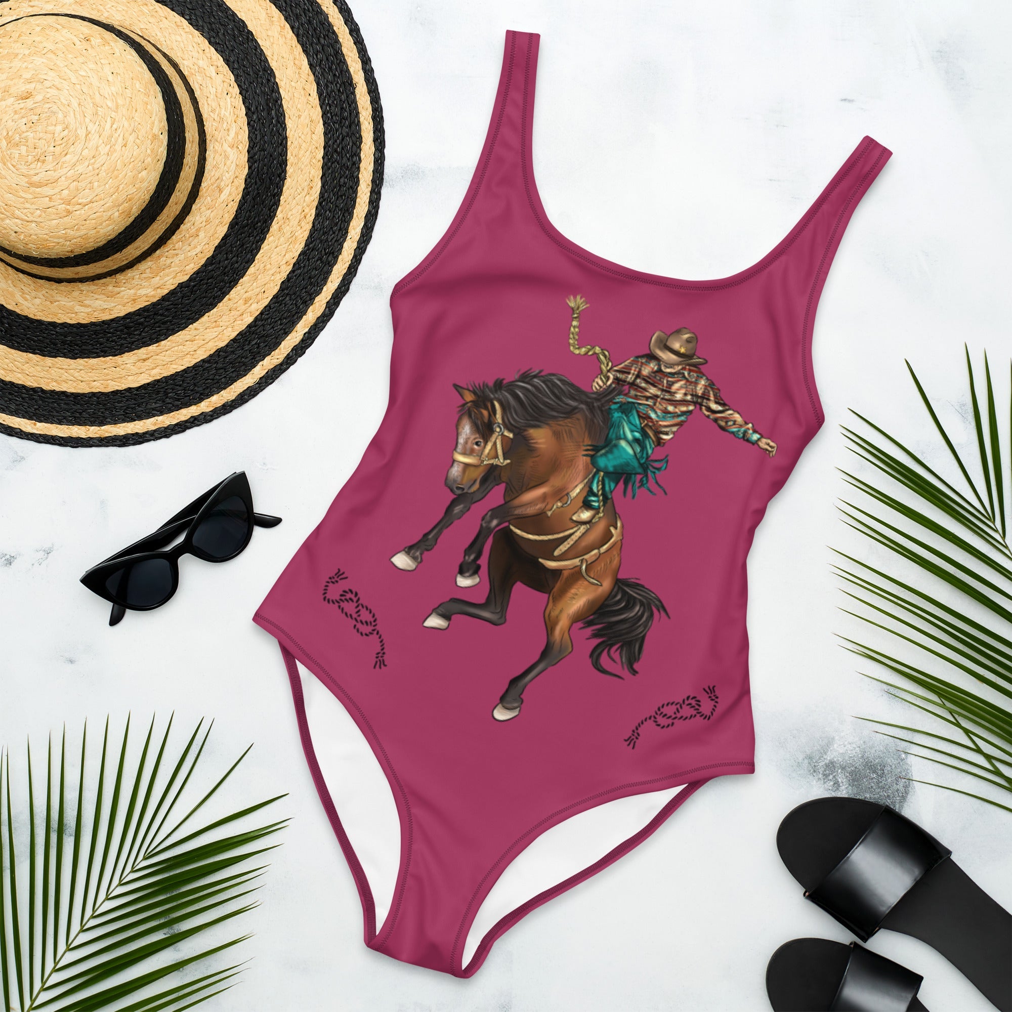 Leave Her Wild One-Piece Swimsuit