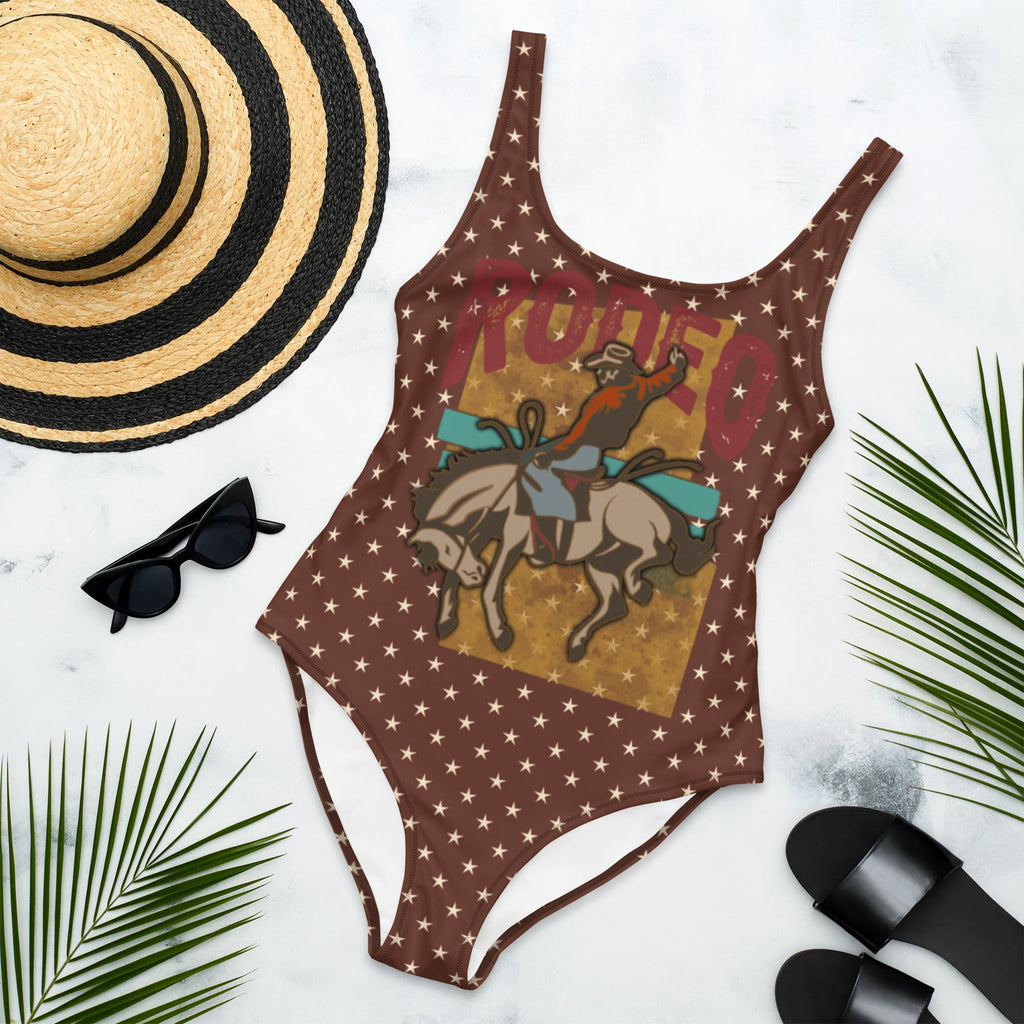 Rodeo Stars One-Piece Swim Suit