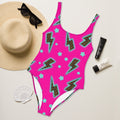 Leopard Lightning One-Piece Swimsuit