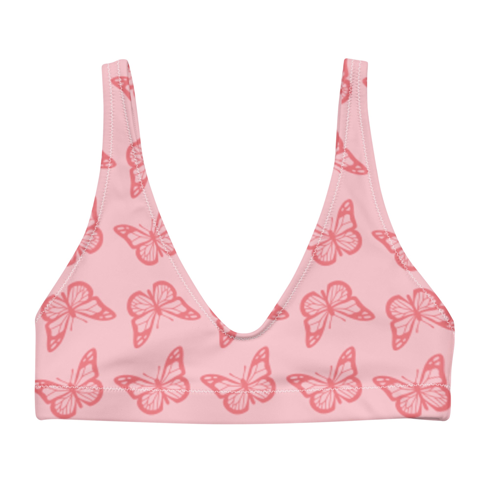 Ali Bikini Top — Butterfly
