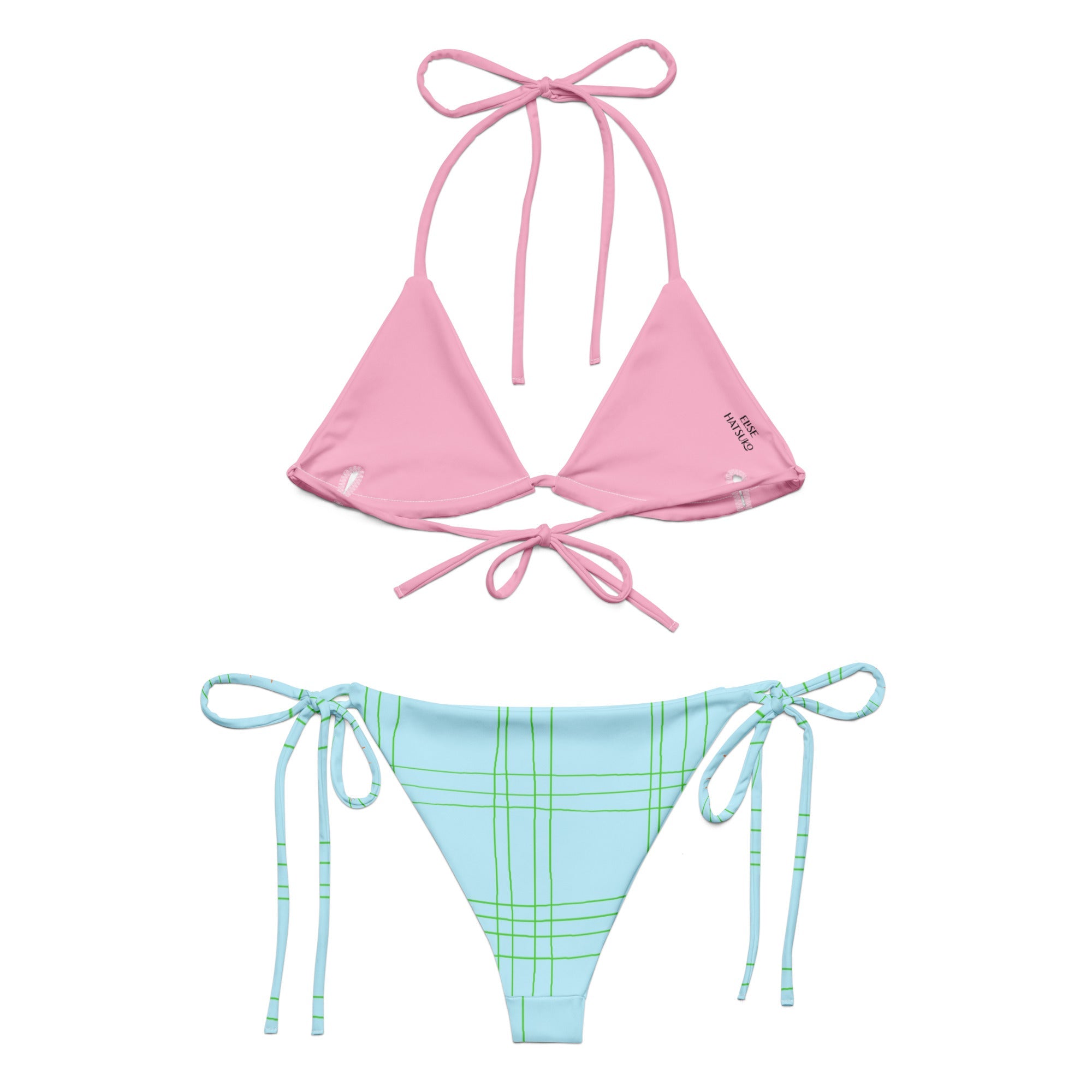 Barbara Bikini Set — Coastal Plaid